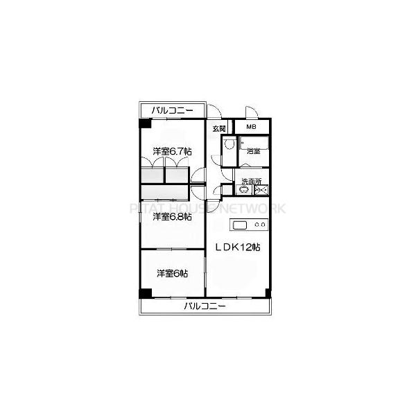 間取図(平面図)