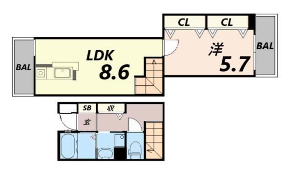 間取図(平面図)
