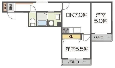 間取図(平面図)
