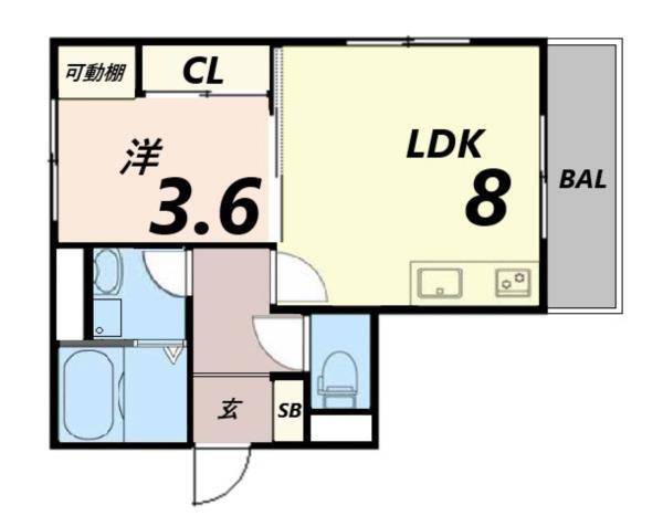 間取図(平面図)