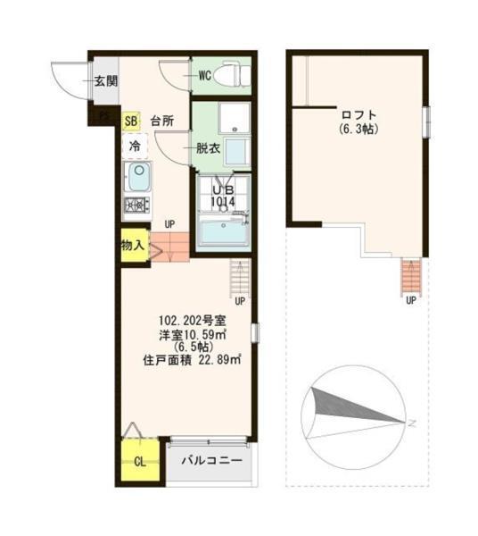 間取図(平面図)