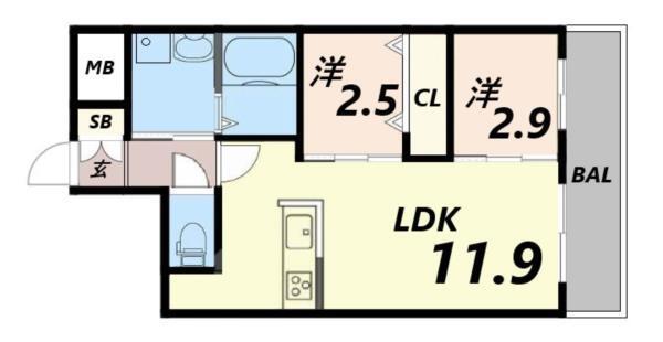 間取図(平面図)
