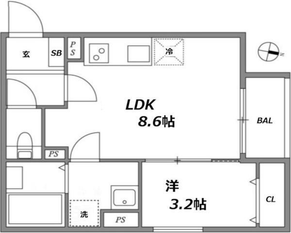 間取図(平面図)