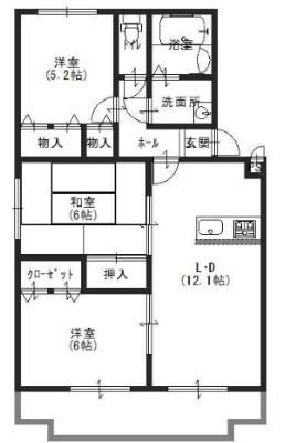 間取図(平面図)