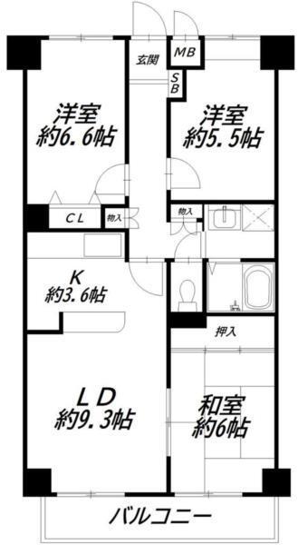 間取図(平面図)