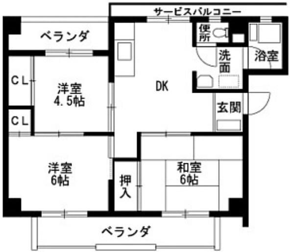 間取図(平面図)