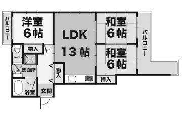 間取図(平面図)