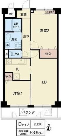 間取図(平面図)