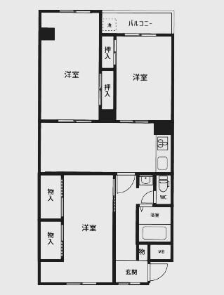 間取図(平面図)
