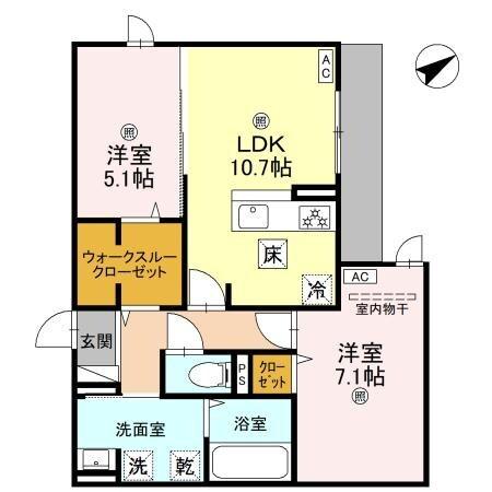 間取図(平面図)