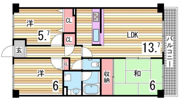 間取図(平面図)