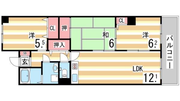 間取図(平面図)