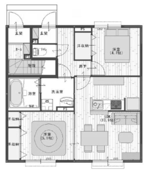 間取図(平面図)