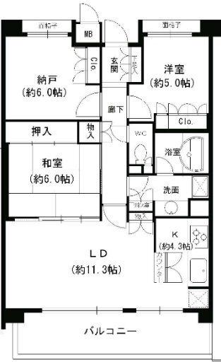 間取図(平面図)