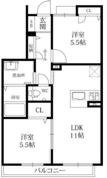 間取図(平面図)