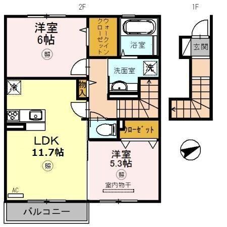 間取図(平面図)