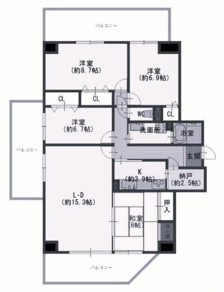 間取図(平面図)