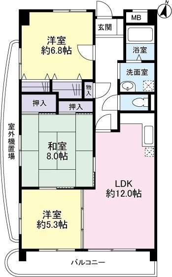 間取図(平面図)