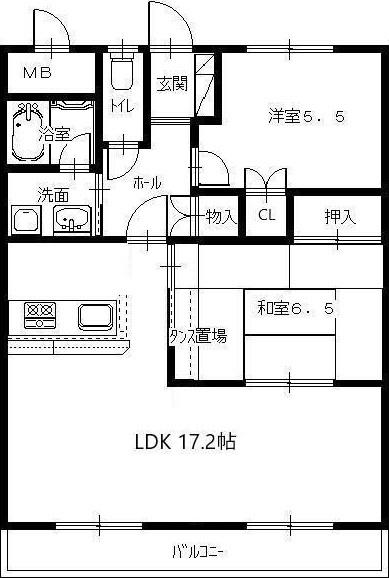 間取図(平面図)