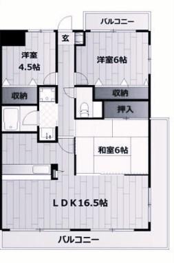 間取図(平面図)