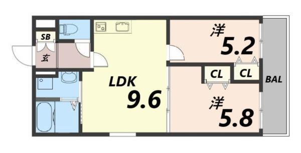 間取図(平面図)