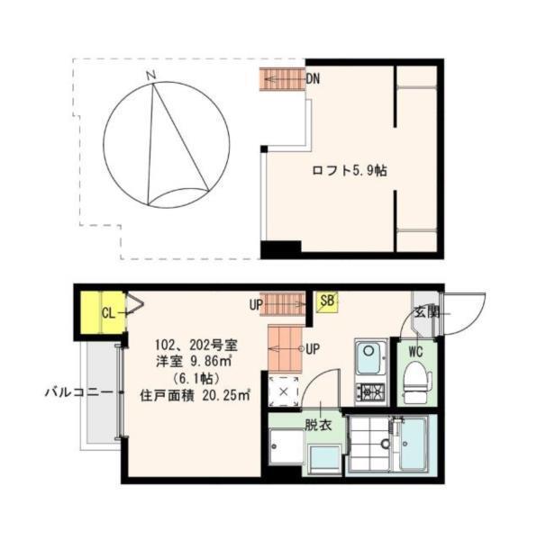 間取図(平面図)