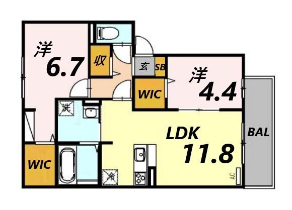 間取図(平面図)