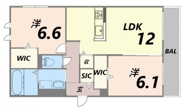 間取図(平面図)