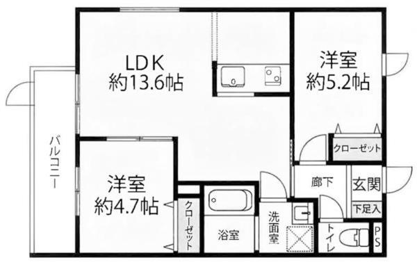 間取図(平面図)