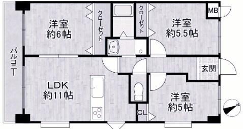 間取図(平面図)