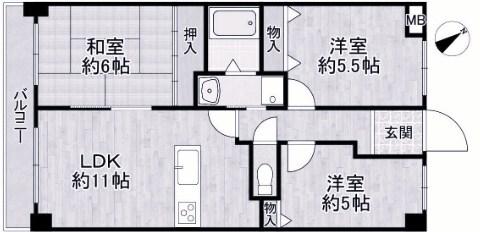 間取図(平面図)