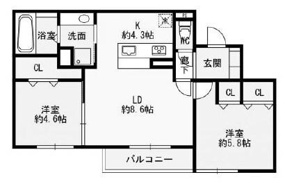 間取図(平面図)