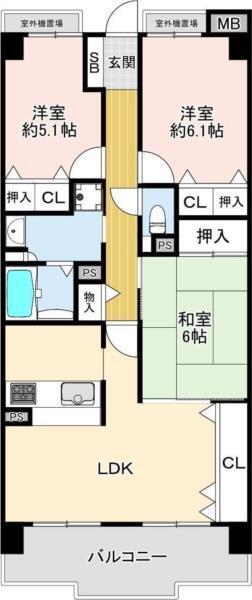 間取図(平面図)