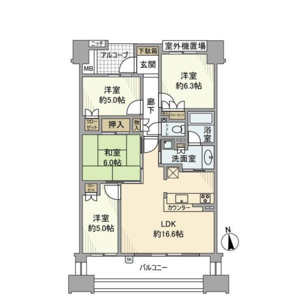 間取図(平面図)