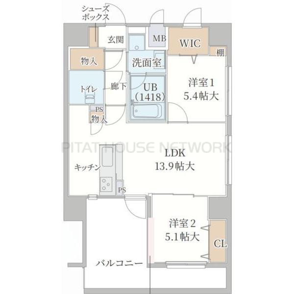 間取図(平面図)