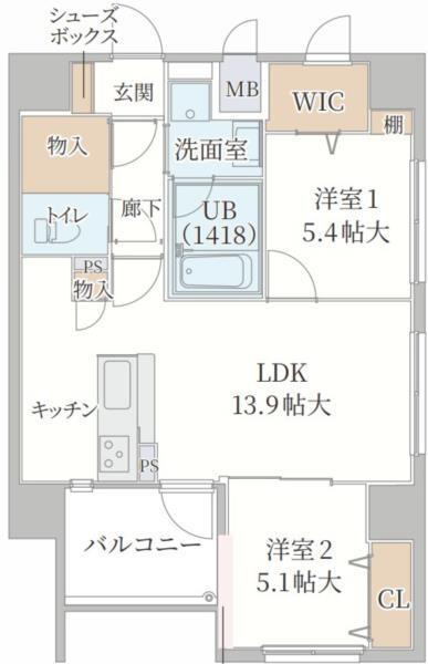間取図(平面図)