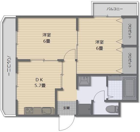 間取図(平面図)