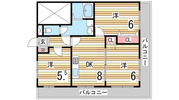 間取図(平面図)
