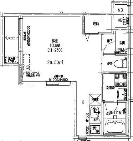 間取図(平面図)