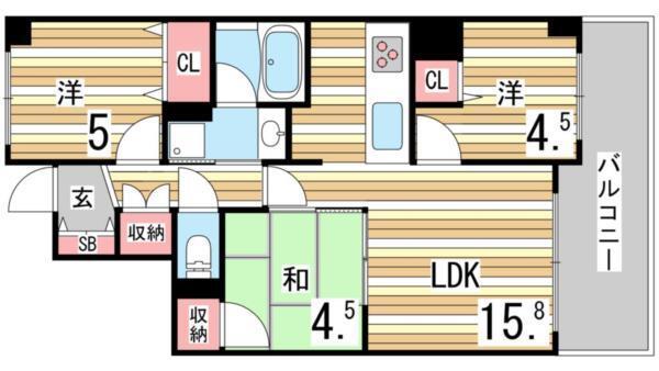 間取図(平面図)