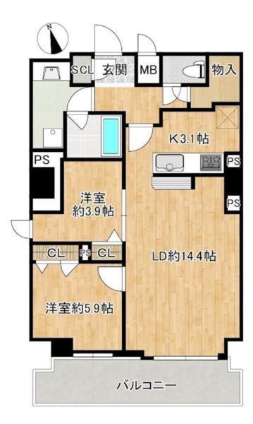 間取図(平面図)