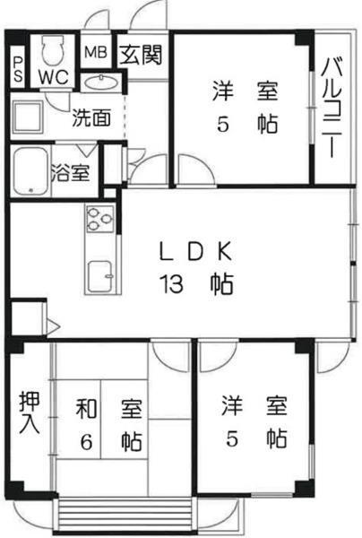 間取図(平面図)
