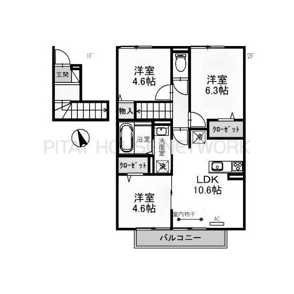 間取図(平面図)