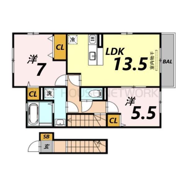 間取図(平面図)