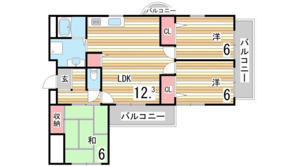 間取図(平面図)