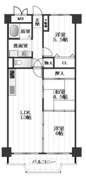 間取図(平面図)