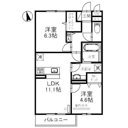 間取図(平面図)