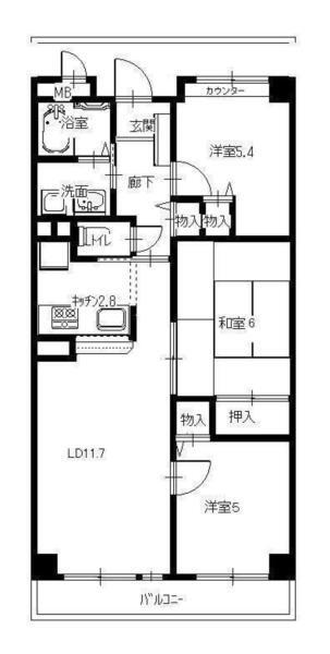 間取図(平面図)