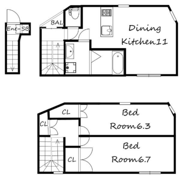間取図(平面図)