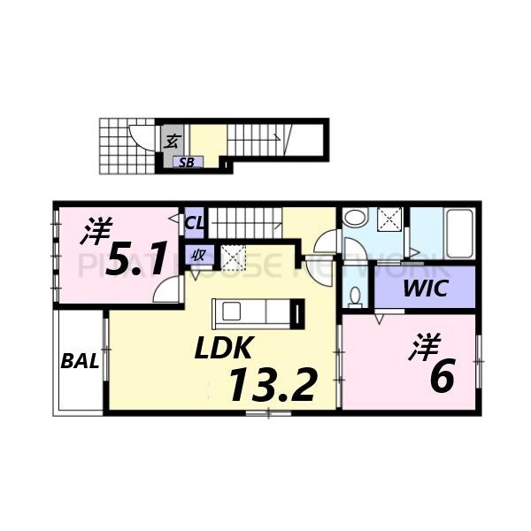 間取図(平面図)